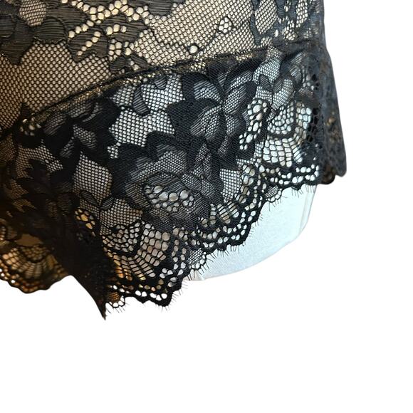 Feelingirl Shaper Black Lace Size LG Bodysuit Wireless Adj Straps Tummy Control - Picture 4 of 11